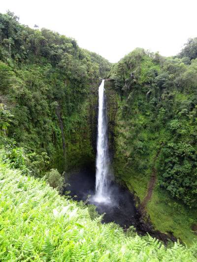 'Akaka Falls -vesiputous Havaijinsaarella Havaijilla